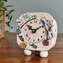 Cute Cats Ceramic Table Top Small Clock, thumbnail 2 of 8