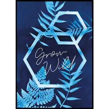 Grow Wild Geometric Nursery Art Print, 2 of 6