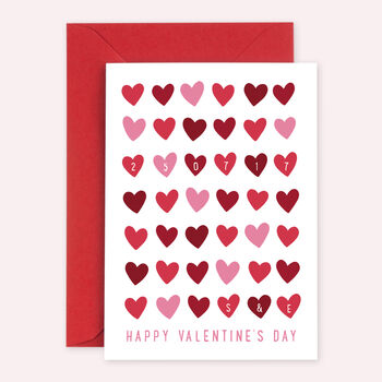 Personalised Memorable Date Valentine's Card, 2 of 5