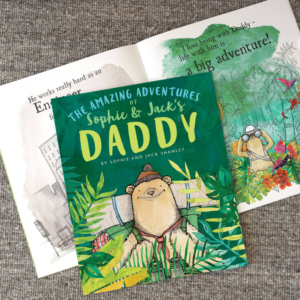 Personalised Adventures Of Daddy Book, 1 of 12