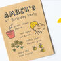 10 Happy Bee Wildflower Seed Birthday Party Favours, thumbnail 5 of 6