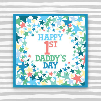 Happy Daddy's Day/ 1st Daddy's Day Father's Day Card, 2 of 4