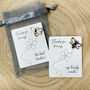 Thanks For Beeing The Best…Enamel Bee Pin Badge Brooch, thumbnail 11 of 12