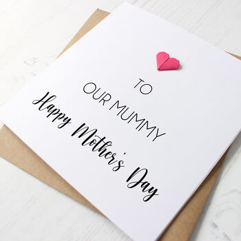 Personalised Mother's Day Card For Mum Or Grandma, 3 of 3