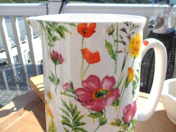 Extra Large Jug In Meadow Flowers Design, 5 of 9