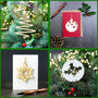 Christmas Card With Wooden Tree Decoration, thumbnail 4 of 4