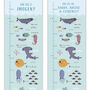Personalised Ocean Height Chart, thumbnail 5 of 7