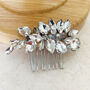 Delicate Silver Hair Comb, thumbnail 2 of 4