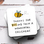 Personalised Mug 'Bee Ing A Wonderful Colleague', thumbnail 3 of 3