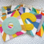 Personalised Punchneedle Letter Wall Art, thumbnail 4 of 4