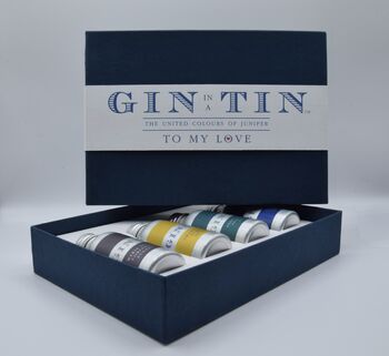 The Love Gin Tin Gift Box Set, 4 of 4
