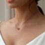Valentine Heart Jewel Necklace, thumbnail 3 of 9