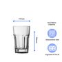 Personalised Casablanca Glass With Any Message, thumbnail 2 of 6