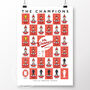 Arsenal Expanded Champions Squad 25/26 Poster, thumbnail 2 of 6