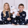 Family Christmas Pyjamas With Matching Blanket And Cushion, thumbnail 3 of 10