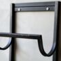 Industrial Style Metal Wine Rack, thumbnail 3 of 4