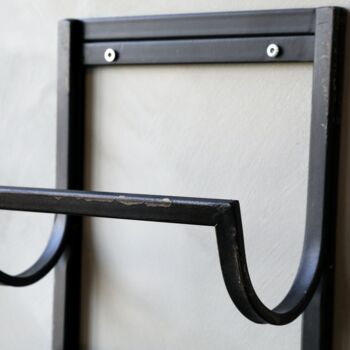 Industrial Style Metal Wine Rack, 3 of 4