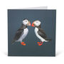 Pair Of Puffins Card, thumbnail 2 of 2