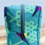 Cosmetics Bag With Bird Print, thumbnail 3 of 5