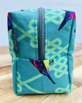 Cosmetics Bag With Bird Print, 3 of 5