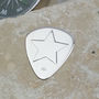 Personalised Silver Star Plectrum, thumbnail 1 of 5