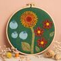 Botanical Felt Appliqué Hoop Kit, thumbnail 1 of 5