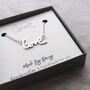 Personalised Handwriting Necklace, thumbnail 1 of 12