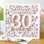 Personalised Age And Name Happy Birthday Card, thumbnail 1 of 2