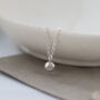 Silver Nugget Of Love Necklace, thumbnail 5 of 7