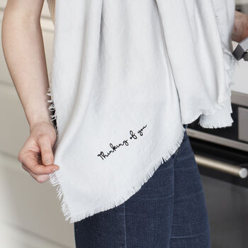 Thinking Of You Personalised Blend Scarf, 2 of 9