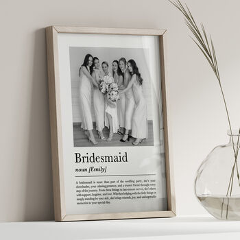 Personalised Bridesmaid Gift, Wedding Thank You, 4 of 6