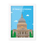 St Paul's Cathedral London Framed Print, thumbnail 5 of 6