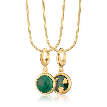 Malachite Touchstone Necklace, Healing, 4 of 9