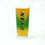 Personalised Blue Spray Printed Pint Glass, thumbnail 3 of 7