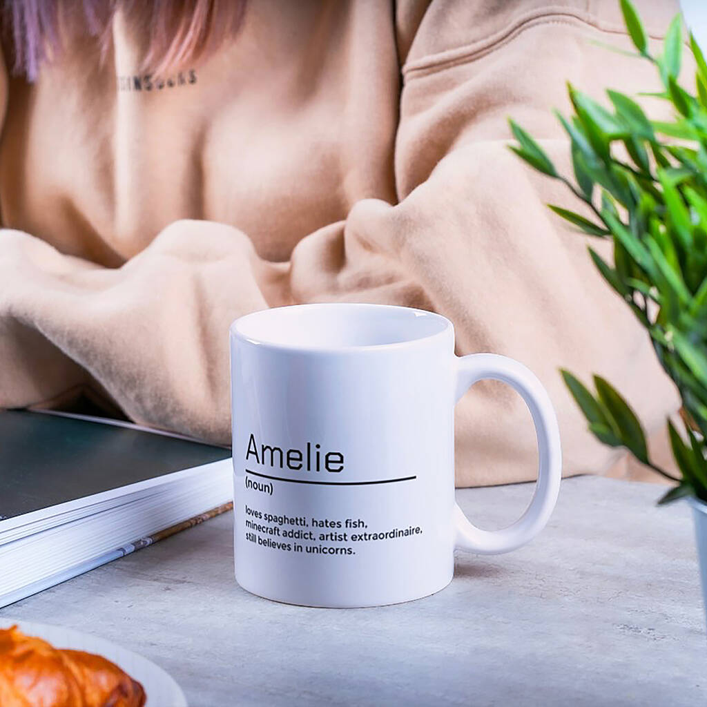 Personalised Name Noun Mug By Crank