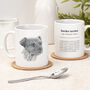 Border Terrier Ceramic Dog Mug, thumbnail 1 of 7