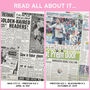 Preston North End Personalised Football Gift Pne Newspaper History Book, thumbnail 11 of 12