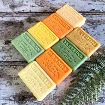 Three ‘Citrus’ Fragranced Handmade French Soaps, 5 of 10