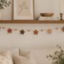 Twinkle Wooden Stars Personalised Garland, thumbnail 2 of 4