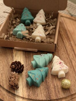 Christmas Tree Wax Melts Selection Box, 3 of 10