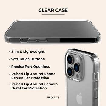 Custom Photo Frame Clear Phone Case, 7 of 7