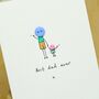 Personalised 'Button Daddy' Handmade Card, thumbnail 11 of 12