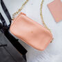 Leather Cross Body Chain Bag With Initials, thumbnail 5 of 7