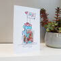 Sweet On You Valentine's Card With Sweets, thumbnail 2 of 6