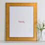 A3 Wide Gold Frame, thumbnail 4 of 4