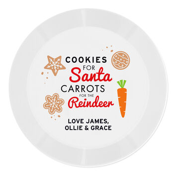 Santa's Cookies Christmas Eve Plate, 3 of 3