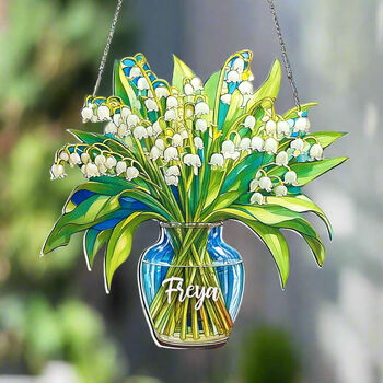 Birth Flower Suncatcher, 8 of 12