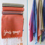 Personalised Sustainable Gift, Beach Towel, thumbnail 1 of 9
