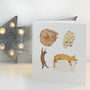 Colour Cats Greetings Card, thumbnail 1 of 2