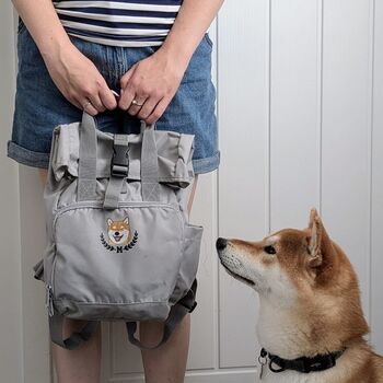 Personalised Doggy Daycare New Puppy Gift Backpack, 9 of 12